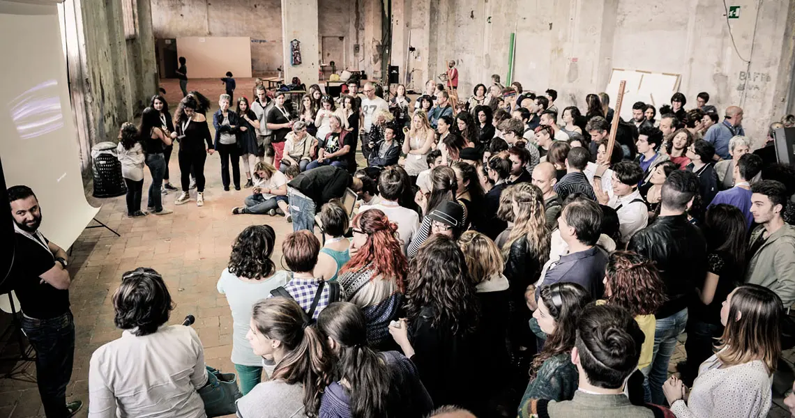 Workshop aperto al pubblico organizzato da YouCrea! al Festival della Creatività di Firenze